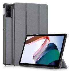   RMPACK Xiaomi Redmi Pad SE Tok Tri-Fold Series Notesz Kitámasztható Szürke
