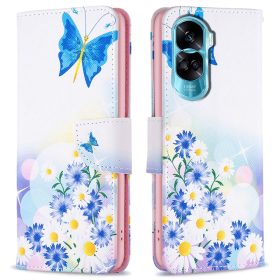   RMPACK Honor 90 Lite Notesz Tok Mintás Kitámasztható - Kártyatartóval Colorful Series A03