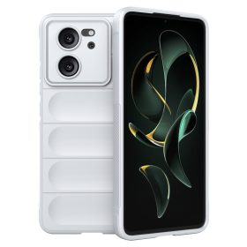   RMPACK Xiaomi 13T 5G / 13T Pro 5G Szilikon Tok Rugged Armor Style 2in1 Shock Fehér
