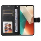RMPACK Xiaomi Redmi Note 13 5G Notesz Tok Kitámasztható Bankkártya Tartóval Fekete