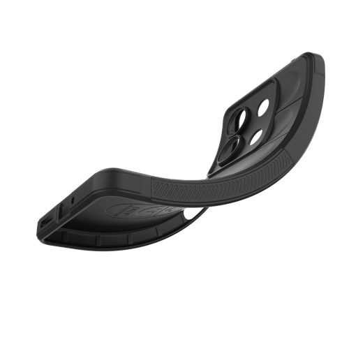 RMPACK Xiaomi Redmi Note 13 5G Szilikon Tok Rugged Armor Style 2in1 Shock Fekete