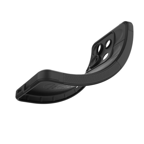 RMPACK Xiaomi Redmi Note 13 Pro 5G Szilikon Tok Rugged Armor Style 2in1 Shock Bordó