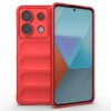 RMPACK Xiaomi Redmi Note 13 Pro 5G Szilikon Tok Rugged Armor Style 2in1 Shock Piros