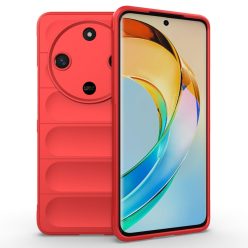   RMPACK Honor Magic6 Lite 5G Szilikon Tok Rugged Armor Style 2in1 Shock Piros