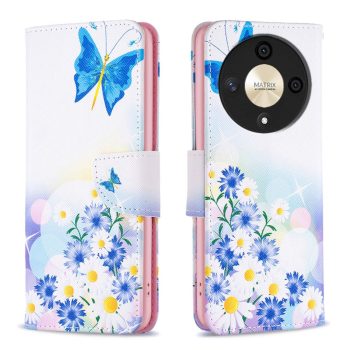 RMPACK Honor Magic6 Lite 5G Mintás Notesz Tok Kártyatartóval-Kitámasztható Colorful Mintázattal A03   RMPACK Honor Magic6 Lite 5G Mintás Notesz Tok Kártyatartóval-Kitámasztható Colorful Mintázattal A03