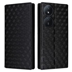   RMPACK Honor X7b Notesz Tok Rhombus Style Mágneses Kitámasztható Fekete