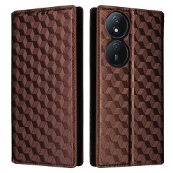   RMPACK Honor X7b Notesz Tok Rhombus Style Mágneses Kitámasztható Barna