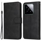 RMPACK Xiaomi 14 Notesz Tok Business Series V2 Kitámasztható Bankkártyatartóval Fekete