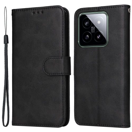 RMPACK Xiaomi 14 Notesz Tok Business Series V2 Kitámasztható Bankkártyatartóval Fekete