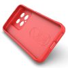 RMPACK Xiaomi 14 Szilikon Tok Rugged Armor Style 2in1 Shock Piros