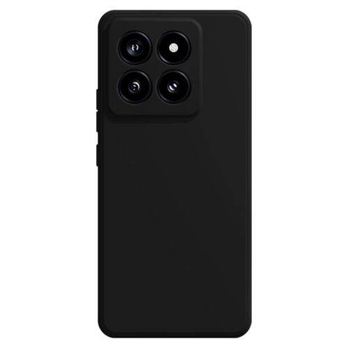 RMPACK Xiaomi 14 Szilikon Tok Lencsevédővel Fekete