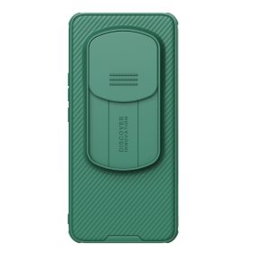   RMPACK Honor Magic6 Pro 5G Tok Ütésállókivitel Nillkin Camshield Pro Series Lencsevédővel Hybrid Zöld