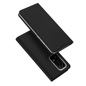   RMPACK Honor 200 Lite 5G Notesz Tok Mágneses DUX DUCIS Skin Pro Series Kitámasztható Kártyatartóval Fekete
