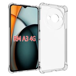   RMPACK Xiaomi Redmi A3 Szilikon Tok TPU Shockproof Protective Ütéscsökkentő Áttetsző