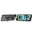 RMPACK Xiaomi Redmi A3 Védőtok Ring Guard Gyűrűs 2in1 Tok Ütésálló - Kitámasztható TPU Hybrid Fekete