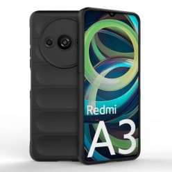   RMPACK Xiaomi Redmi A3 Szilikon Tok Rugged Armor Style 2in1 Shock Fekete