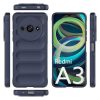 RMPACK Xiaomi Redmi A3 Szilikon Tok Rugged Armor Style 2in1 Shock Sötétkék