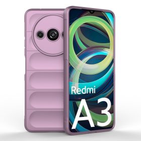   RMPACK Xiaomi Redmi A3 Szilikon Tok Rugged Armor Style 2in1 Shock Lila
