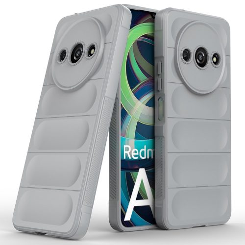 RMPACK Xiaomi Redmi A3 Szilikon Tok Rugged Armor Style 2in1 Shock Szürke