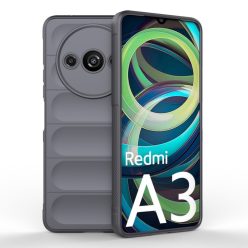   RMPACK Xiaomi Redmi A3 Szilikon Tok Rugged Armor Style 2in1 Shock SötétSzürke