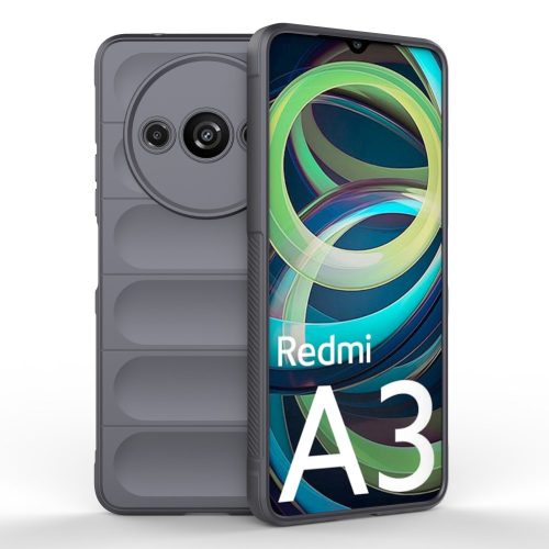 RMPACK Xiaomi Redmi A3 Szilikon Tok Rugged Armor Style 2in1 Shock SötétSzürke