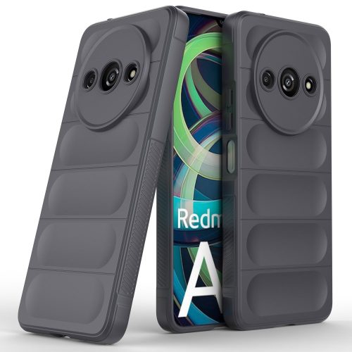 RMPACK Xiaomi Redmi A3 Szilikon Tok Rugged Armor Style 2in1 Shock SötétSzürke