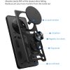 RMPACK Xiaomi Redmi A3 Ütésálló Tok Best Armor Ring Style + Camera Protector Lencsevédelemmel Rózsaarany