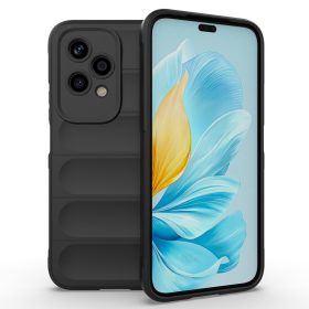   RMPACK Honor 200 Lite 5G Szilikon Tok Rugged Armor Style 2in1 Shock Fekete