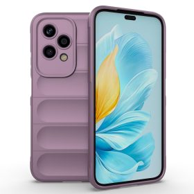   RMPACK Honor 200 Lite 5G Szilikon Tok Rugged Armor Style 2in1 Shock Lila
