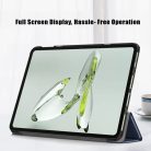 RMPACK OnePlus Pad Go Tok Tri-Fold Series Notesz Kitámasztható Sötétkék