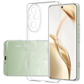   RMPACK Honor 200 Pro 5G Szilikon Tok Lencsevédővel Áttetsző Ultravékony TPU