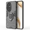 RMPACK Honor 200 Pro 5G Védőtok Ring Guard Gyűrűs 2in1 Tok Ütésálló - Kitámasztható TPU Hybrid Fekete