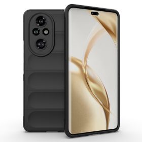   RMPACK Honor 200 Pro 5G Szilikon Tok Rugged Armor Style 2in1 Shock Fekete