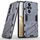 RMPACK Honor 200 Pro 5G Tok Ütésállókivitel Kitámasztható PC + TPU 2in1 Anti-Drop Series Kameralencse védelemmel Szürke