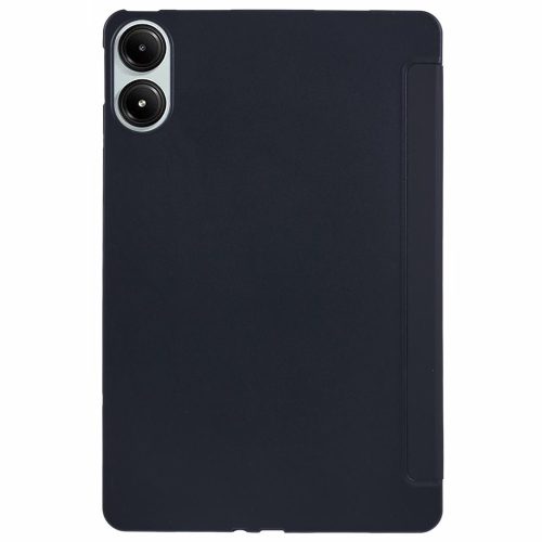 RMPACK Xiaomi Redmi Pad Pro Tok Tri-Fold Silicone Style - Kitámasztható - Szilikonkerettel Fekete