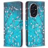 RMPACK Honor 200 5G Mintás Notesz Tok Kártyatartóval-Kitámasztható Colorful Mintázattal A02