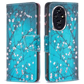   RMPACK Honor 200 5G Mintás Notesz Tok Kártyatartóval-Kitámasztható Colorful Mintázattal A02