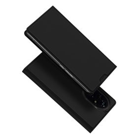   RMPACK Honor 200 5G Notesz Tok Mágneses DUX DUCIS Skin Pro Series Kitámasztható Kártyatartóval Fekete