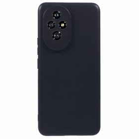   RMPACK Honor 200 5G Szilikon Tok TPU Kamera Lencse Védelemmel Fekete