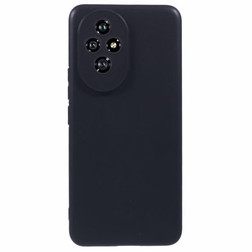 RMPACK Honor 200 5G Szilikon Tok TPU Kamera Lencse Védelemmel Fekete