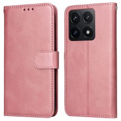   RMPACK Xiaomi 14T Notesz Tok Business Series V2 Kitámasztható Bankkártyatartóval Rózsaarany