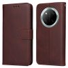 RMPACK Honor Magic7 Lite 5G Notesz Tok Kitámasztható - Kártyatartóval Business Series V2 Barna