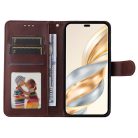 RMPACK Honor Magic7 Lite 5G Notesz Tok Kitámasztható - Kártyatartóval Business Series V2 Barna