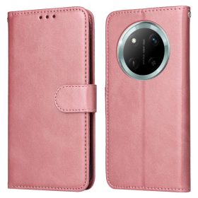   RMPACK Honor Magic7 Lite 5G Notesz Tok Kitámasztható - Kártyatartóval Business Series V2 Rózsaarany