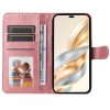 RMPACK Honor Magic7 Lite 5G Notesz Tok Kitámasztható - Kártyatartóval Business Series V2 Rózsaarany