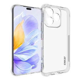   RMPACK Honor 400 Lite 5G Tok ENKAY Ütésállókivitel ShockProof Lencsevédő - TPU CameraSafe Áttetsző