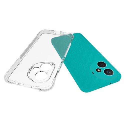 RMPACK Honor 400 5G Szilikon Tok Áttetsző CameraSafe - Lencsevédő