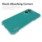 RMPACK Honor 400 5G Tok ENKAY Ütésállókivitel ShockProof Lencsevédő - TPU CameraSafe Áttetsző