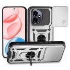 RMPACK Honor 400 5G Ütésálló Tok ArmorLife Kitámasztható Camera Slide Funkcióval Ezüst