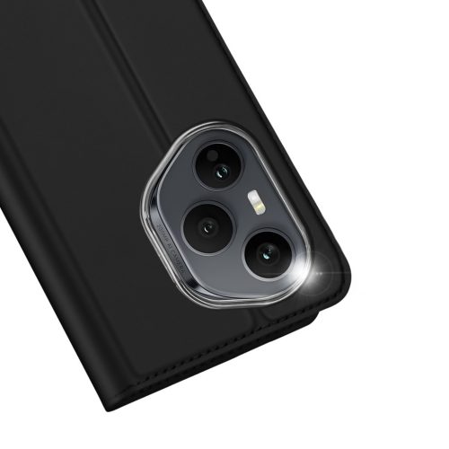 RMPACK Honor 400 Pro 5G Notesz Tok DUX DUCIS Skin Pro Series - Kitámasztható - Kártyatartóval Fekete